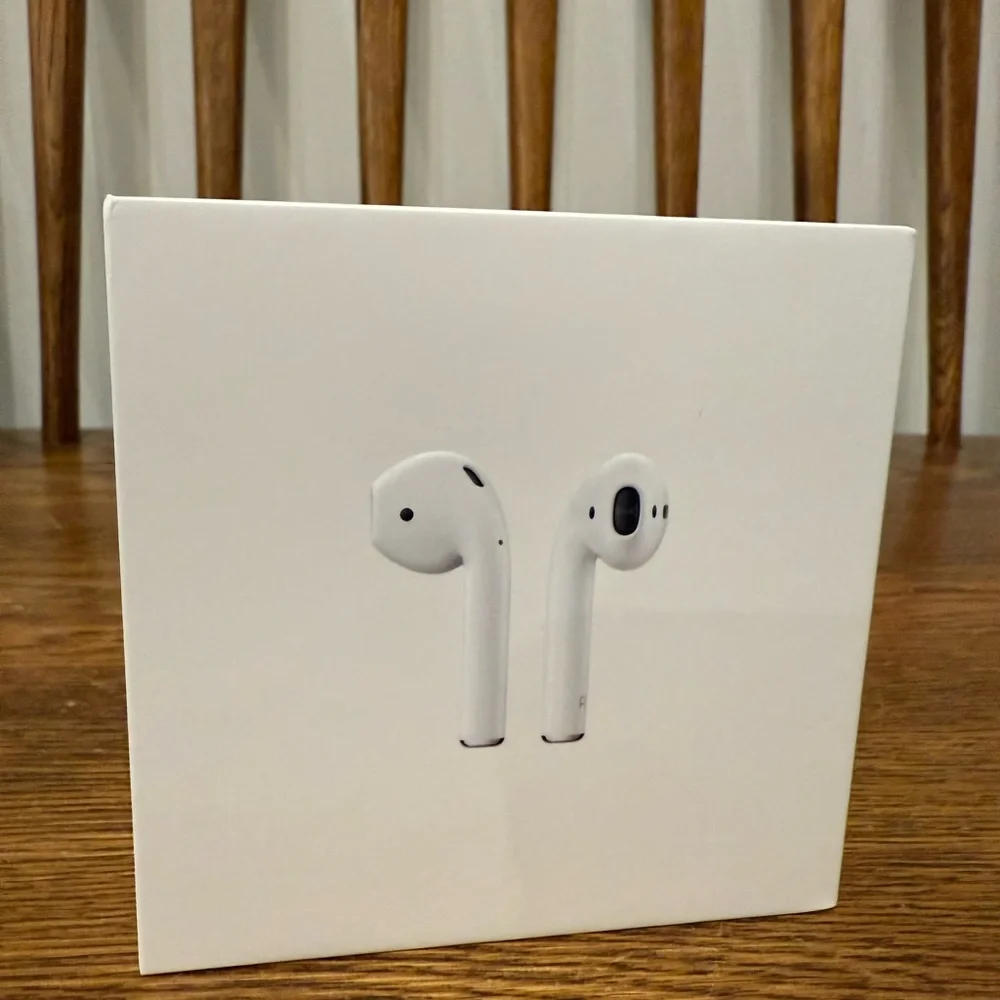 Genuine Apple AirPods 1st Generation White EMPTY BOX ONLY Instruction Manual